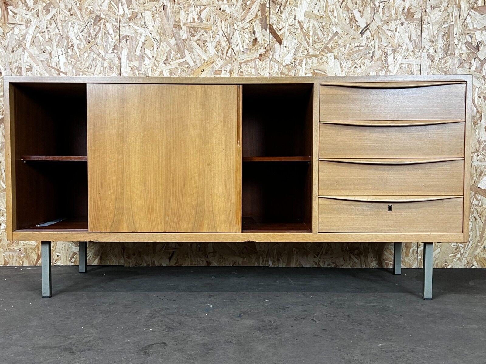 60s 70s Sideboard Credenza Cabinet Danish Modern Design Denmark 70s For Sale 2