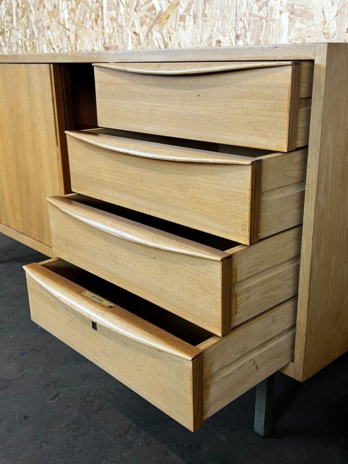 60s 70s Sideboard Credenza Cabinet Danish Modern Design Denmark 70s For Sale 3
