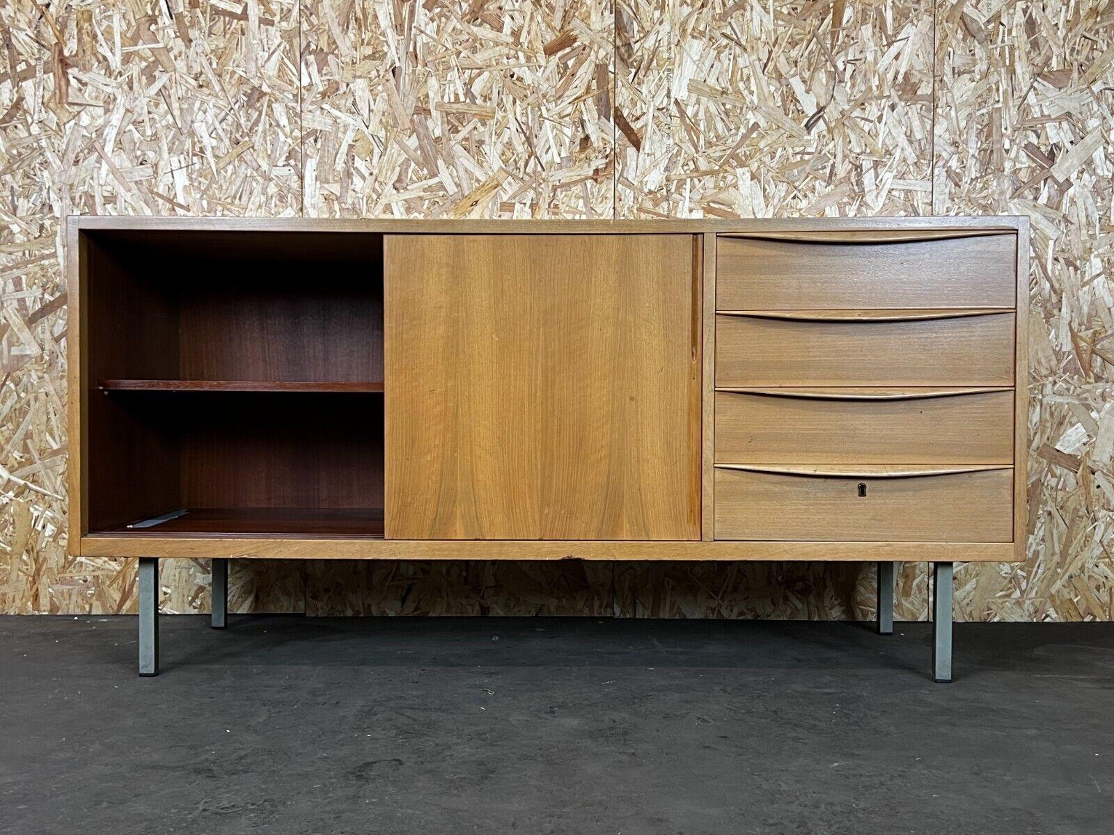 60s 70s Sideboard Credenza Cabinet Danish Modern Design Denmark 70s For Sale 4