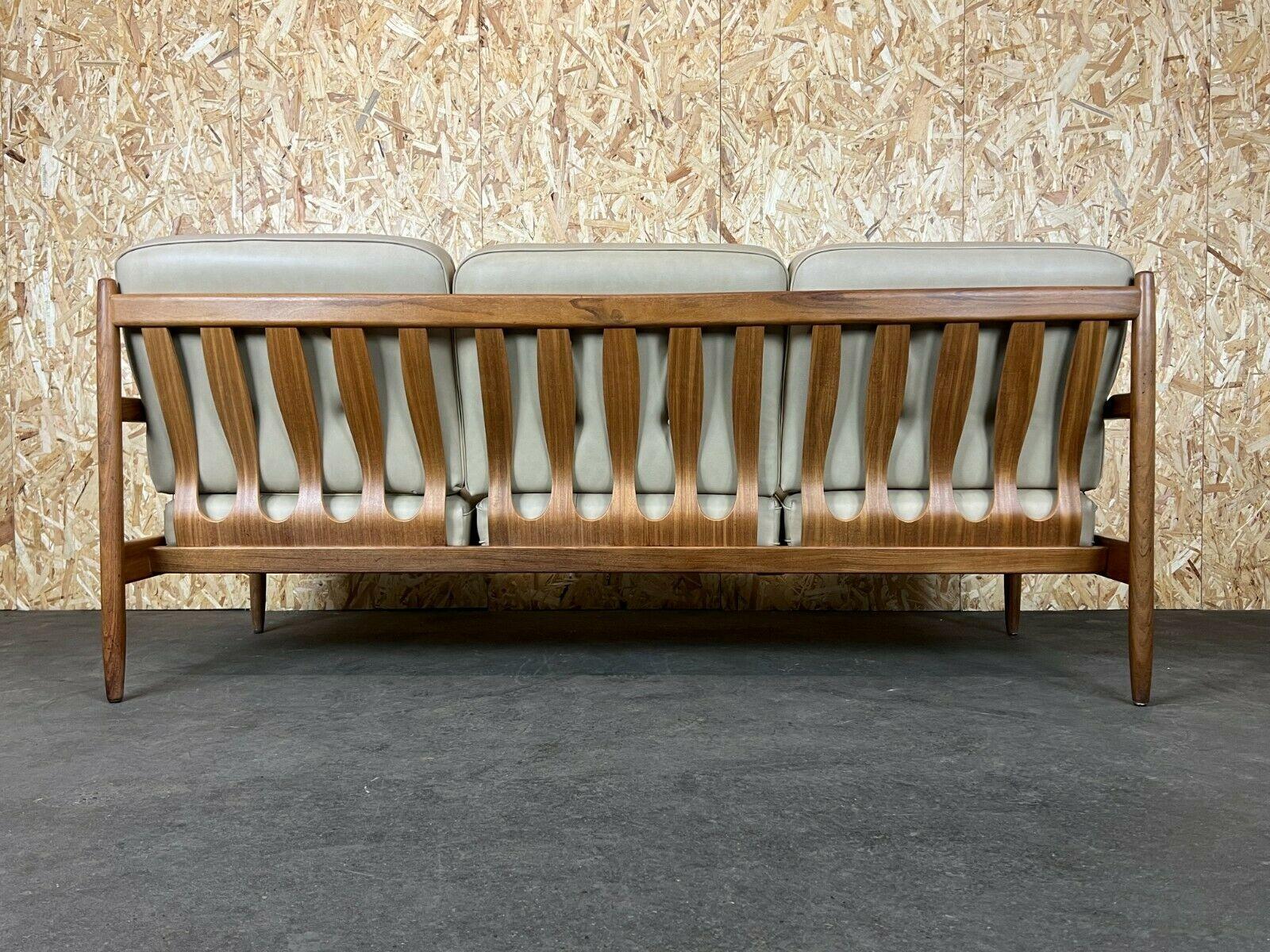60s 70s Sofa 3-Seater Couch Seating Set Danish Modern Design Denmark For Sale 2