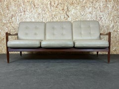 60s 70s Sofa 3-Seater Couch Seating Set Danish Modern Design Denmark
