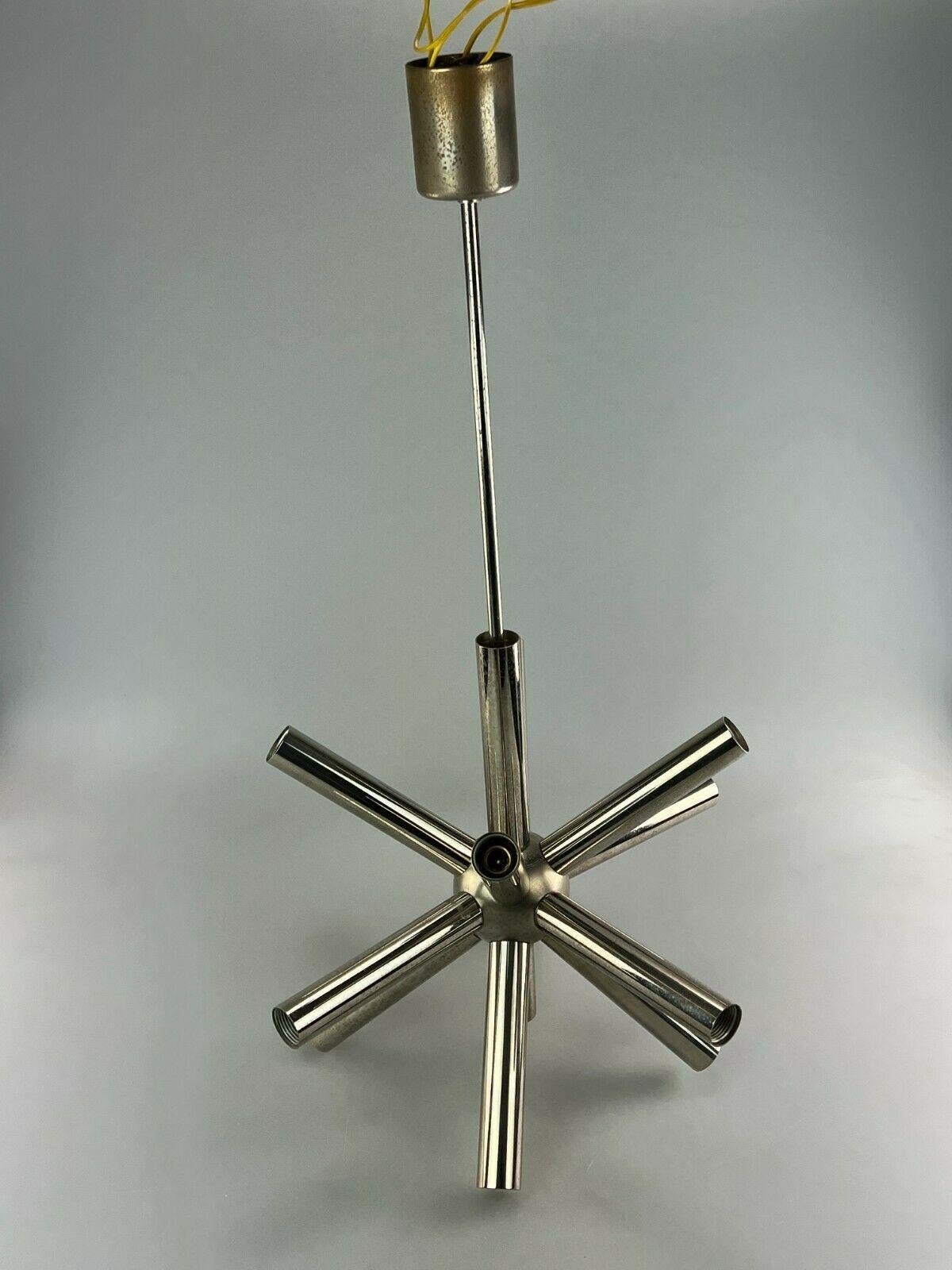 60s 70s Sputnik Ceiling Lamp Hanging Lamp Sciolari Chrome Space Age Design 5