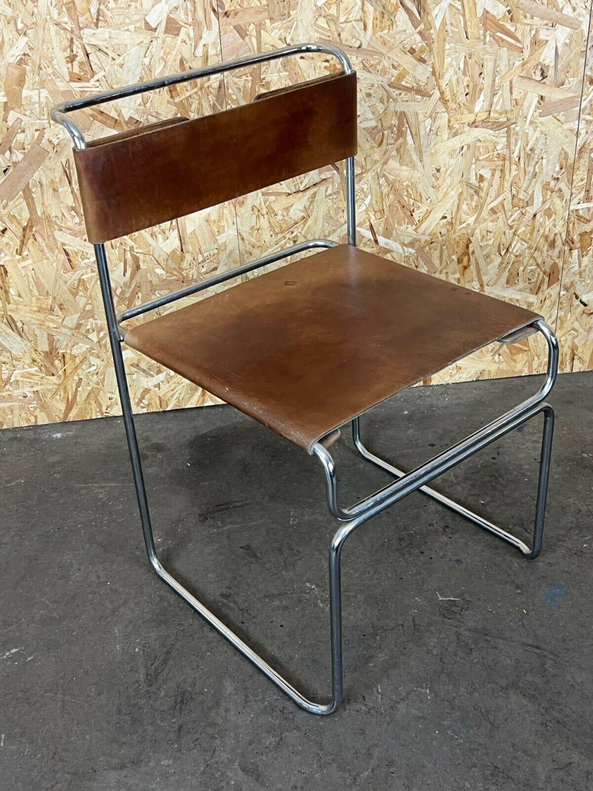 Vintage-Stuhl aus Stahl und Wildleder von Giovanni Carini Planula Libellula, 60er 70er Jahre (Europäisch) im Angebot