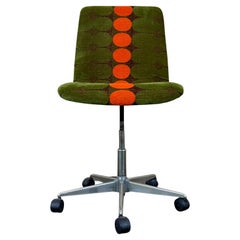 60s 70s Swivel Chair Dining Chair Upholstered Chair Mid Century Design