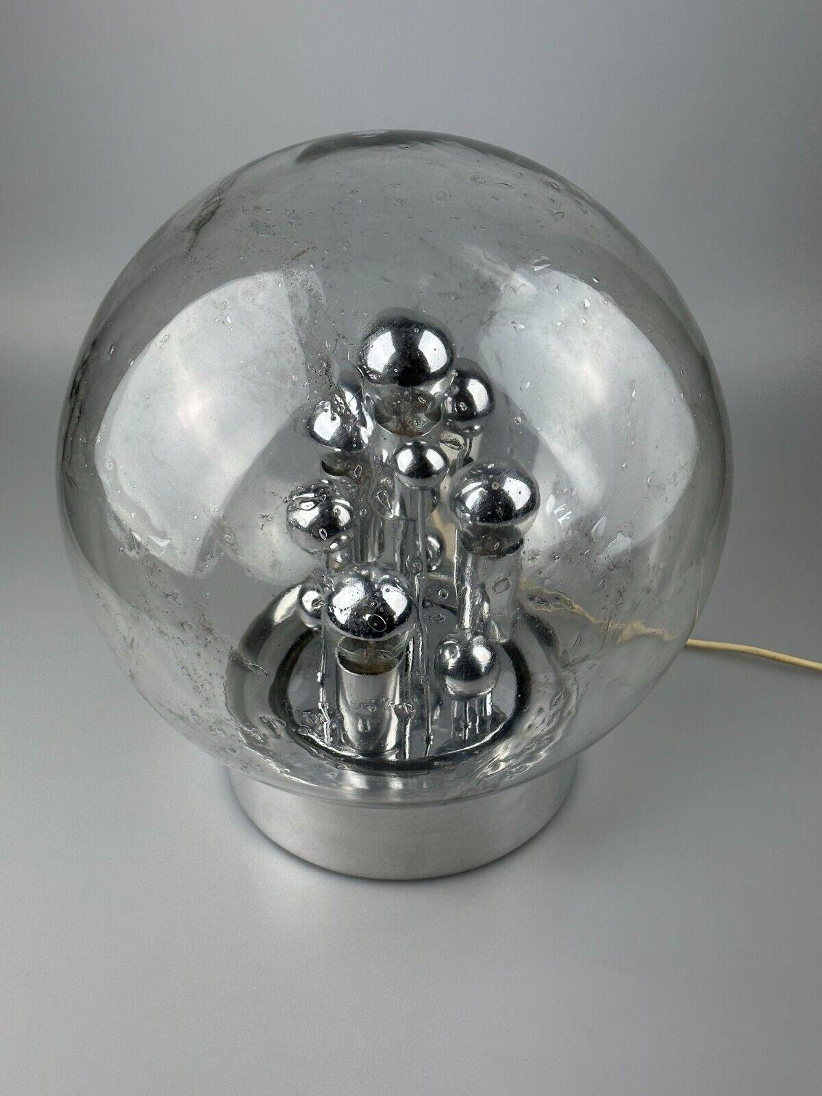 Allemand 60s 70s lampe de table lampe boule Doria 