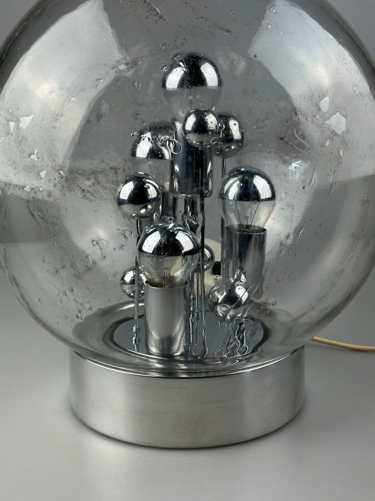 German 60s 70s table lamp ball lamp Doria 