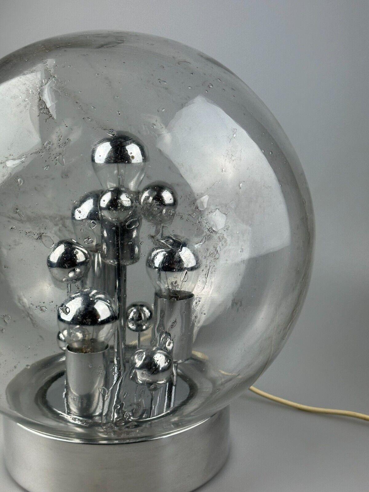 60er 70er Jahre Tischlampe Kugellampe Doria 