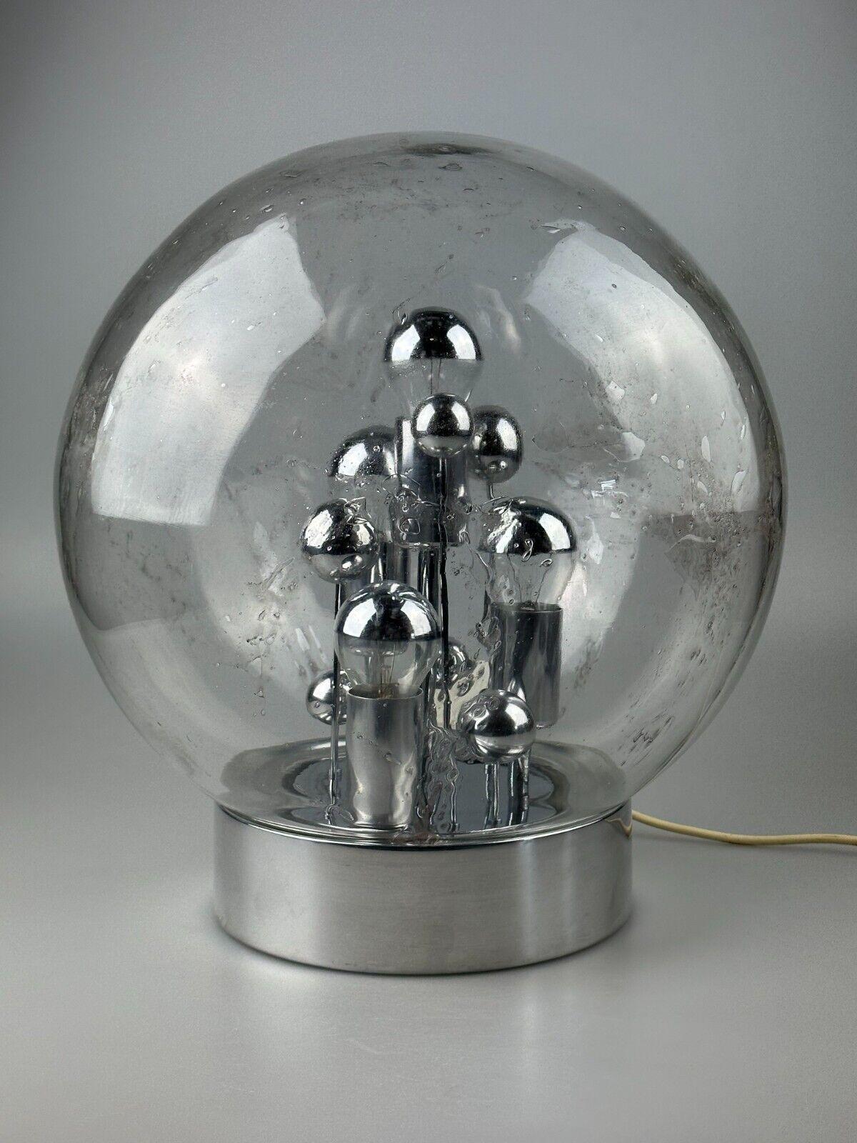 60er 70er Jahre Tischlampe Kugellampe Doria 