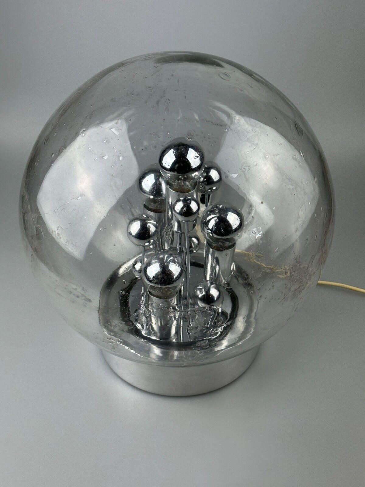 Metal 60s 70s table lamp ball lamp Doria 
