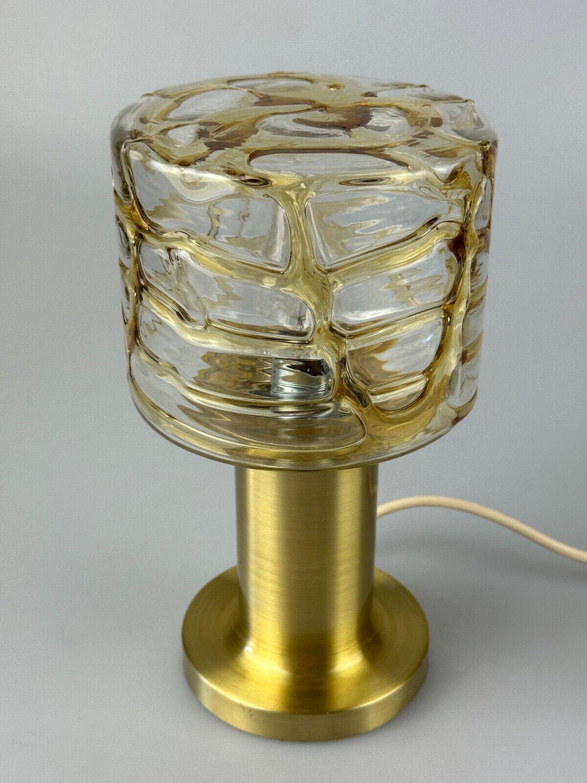 Late 20th Century 60s 70s table lamp bedside lamp brass Doria Leuchten Germany Design For Sale