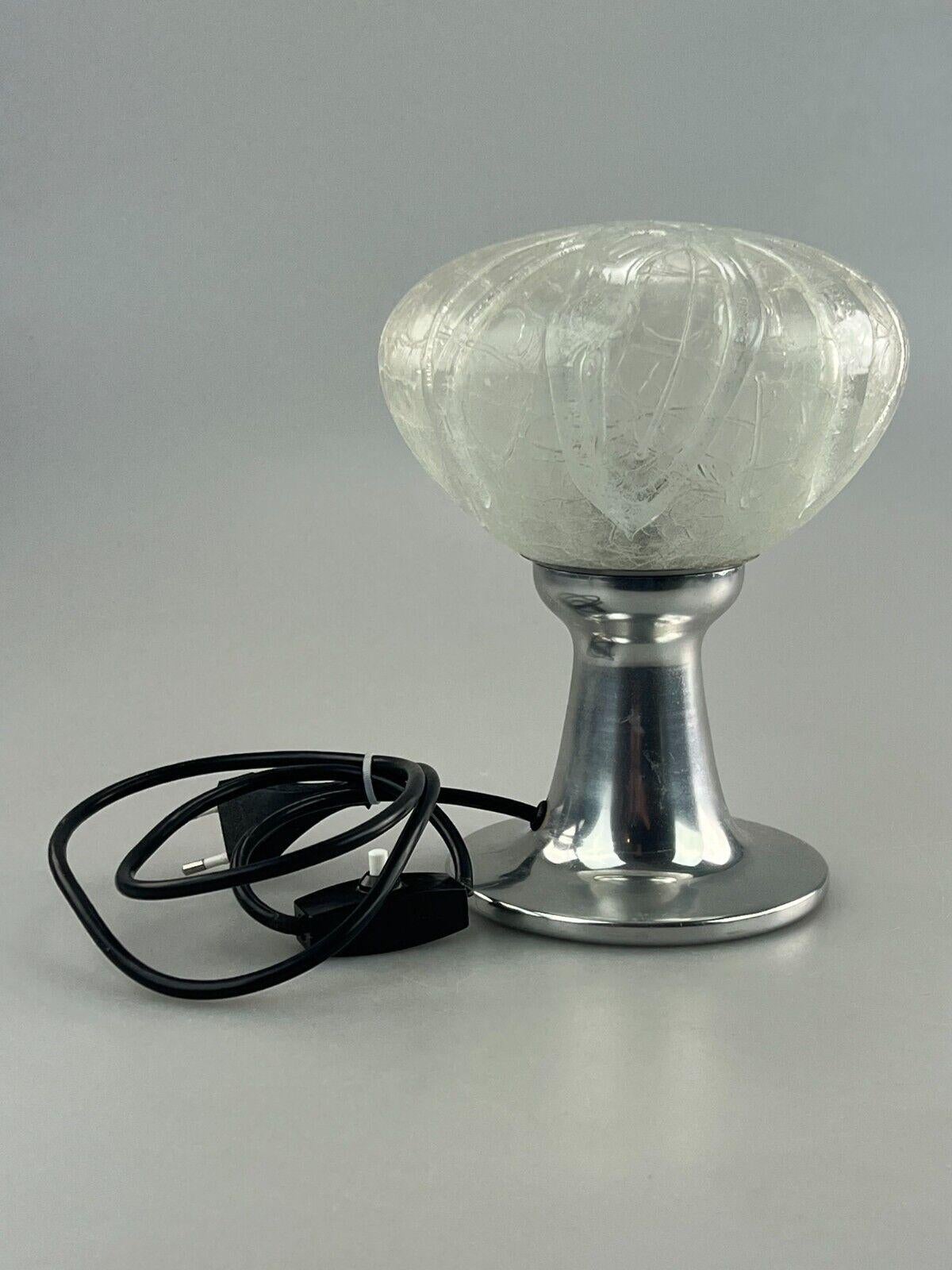 Lampe de chevet chromée en verre Doria Design de l'ère spatiale, années 60 en vente 4