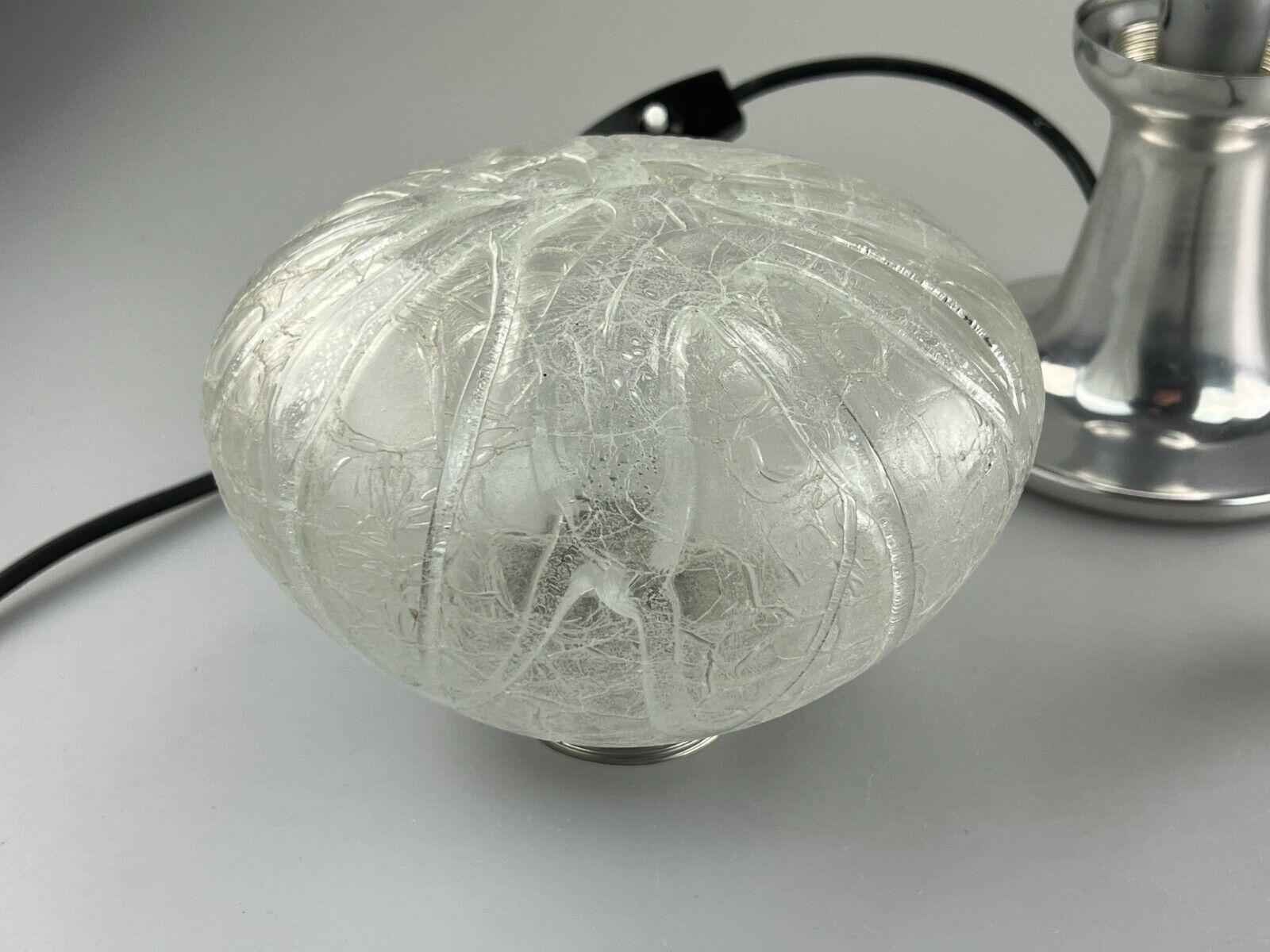 Lampe de chevet chromée en verre Doria Design de l'ère spatiale, années 60 en vente 5