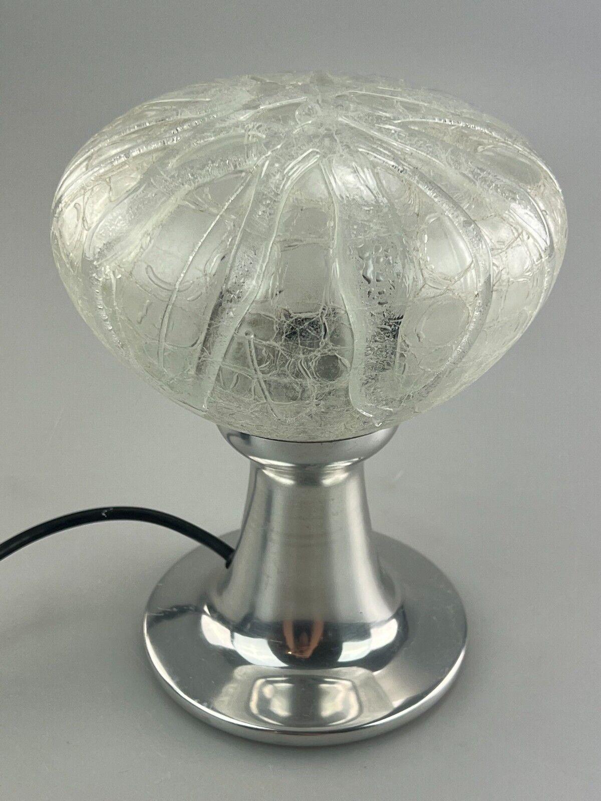 Lampe de chevet chromée en verre Doria Design de l'ère spatiale, années 60 en vente 3
