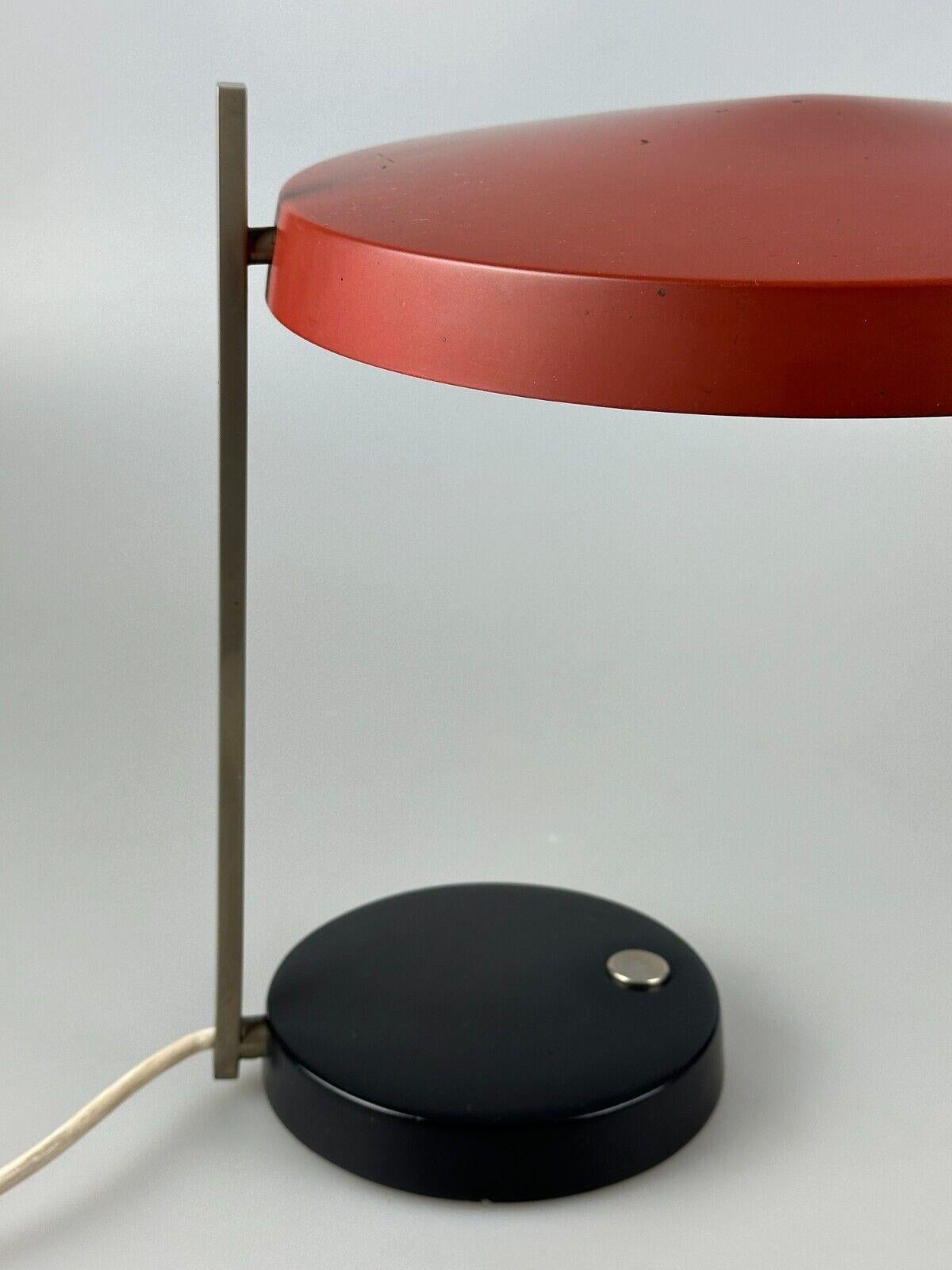 60s 70s table lamp desk lamp by Heinz Pfänder for Hillebrand For Sale 9