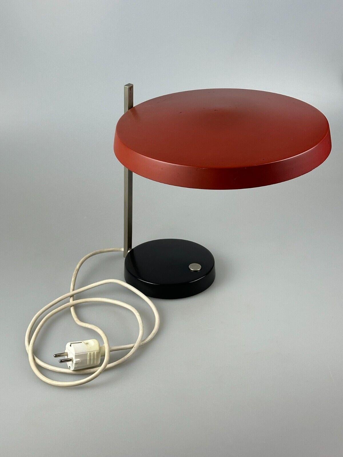 60s 70s table lamp desk lamp by Heinz Pfänder for Hillebrand For Sale 12