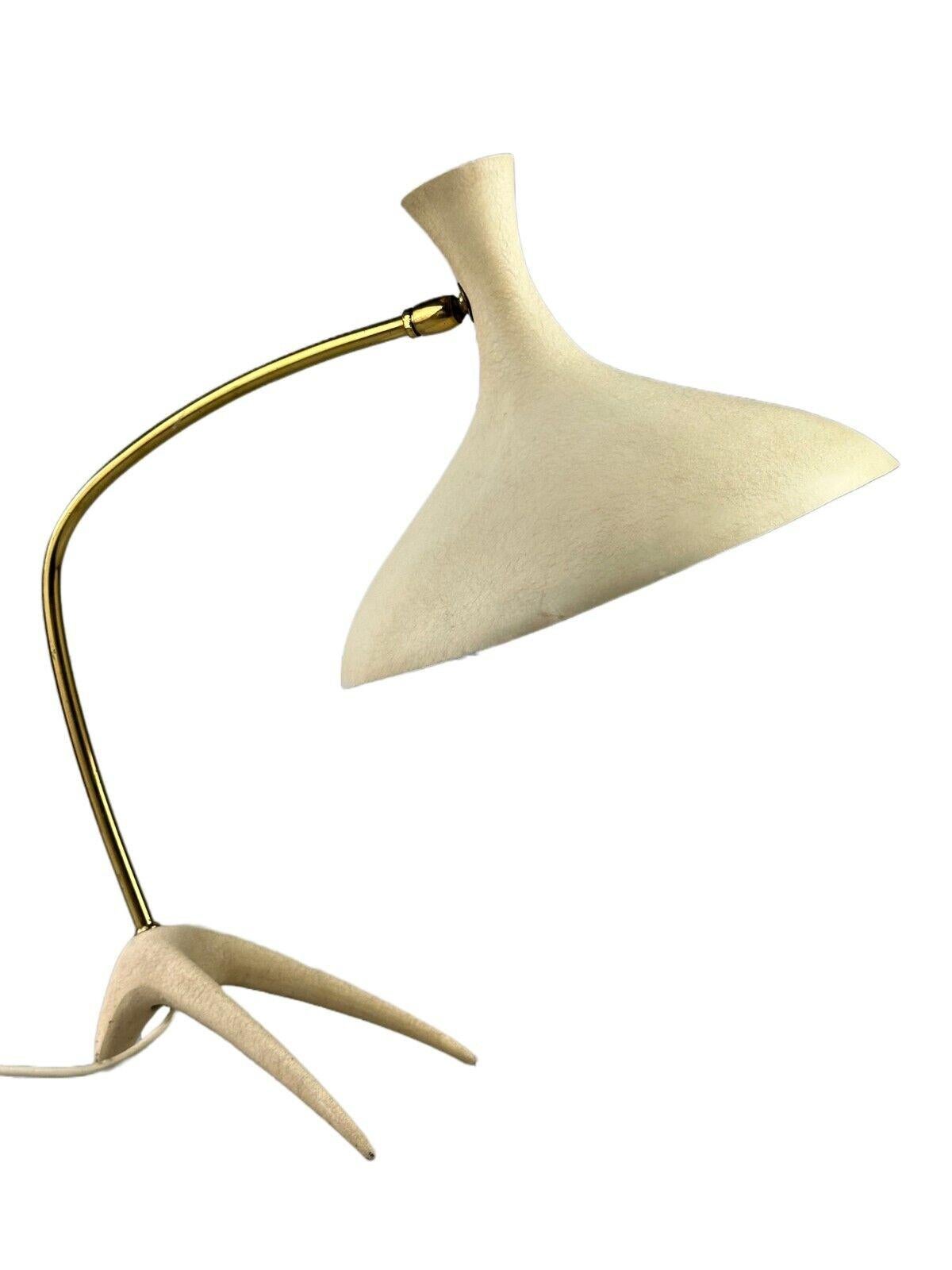 60s 70s table lamp desk lamp Cosack Leuchten Germany metal

Object: desk lamp

Manufacturer: Cosack

Condition: good - vintage

Age: around 1960-1970

Dimensions:

Width = 44cm
Depth = 26.5cm
Height = 45cm

Material: metal

Other notes:

E27