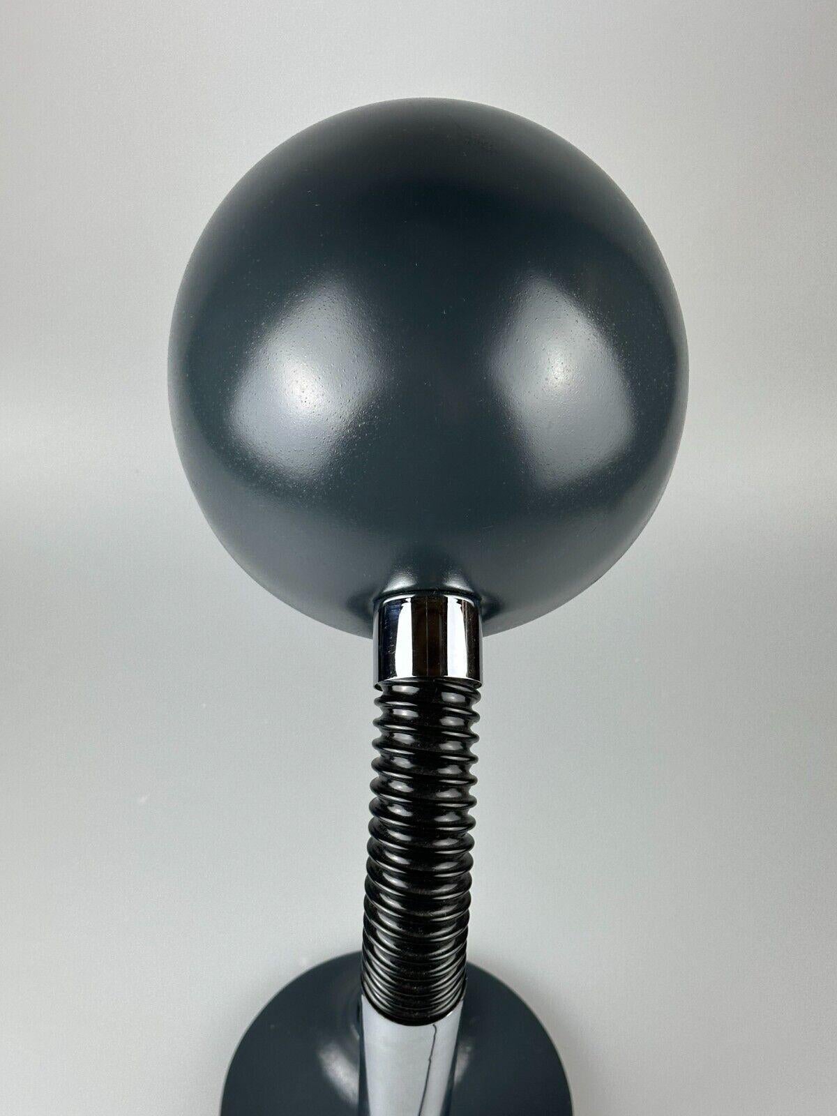 60s 70s table lamp Egon Hillebrand ball lamp space age metal design For Sale 11