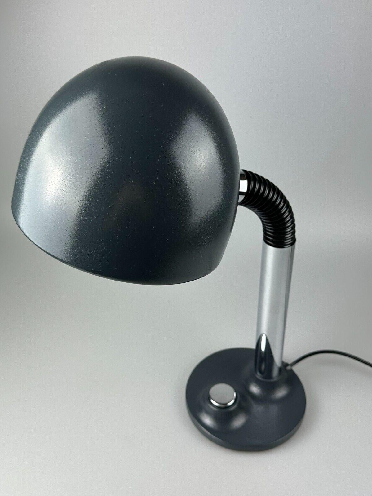 60s 70s table lamp Egon Hillebrand ball lamp space age metal design In Good Condition For Sale In Neuenkirchen, NI