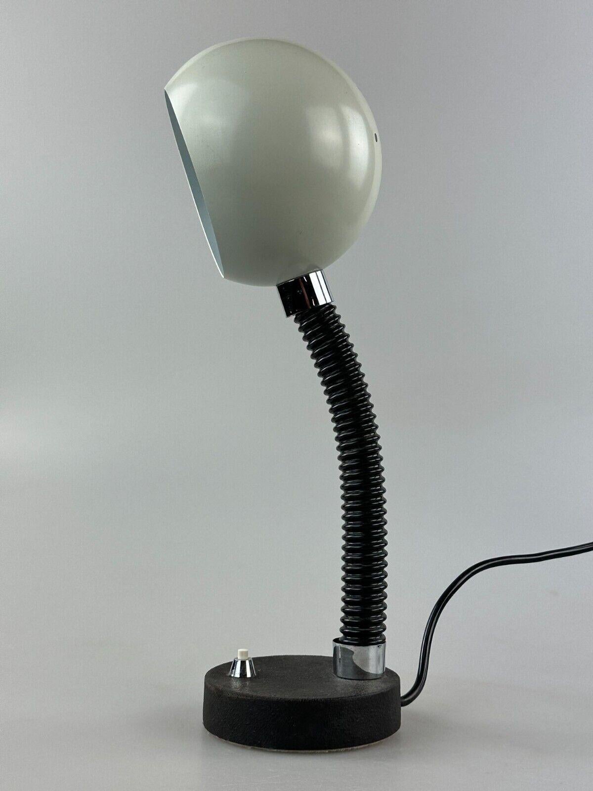60s 70s table lamp Egon Hillebrand spherical lamp Space Age metal design For Sale 2