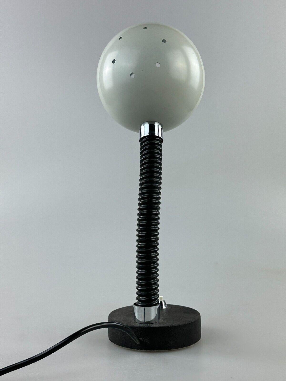 60s 70s table lamp Egon Hillebrand spherical lamp Space Age metal design For Sale 3