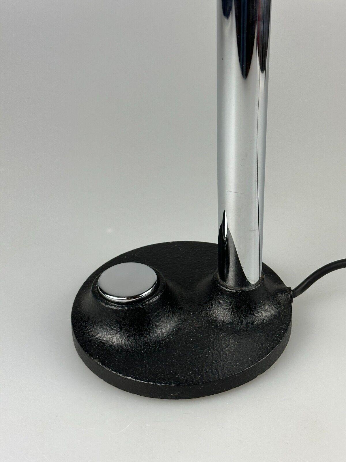 60er 70er Jahre Tischlampe Egon Hillebrand kugelförmige Lampe Space Age Metalldesign im Angebot 7