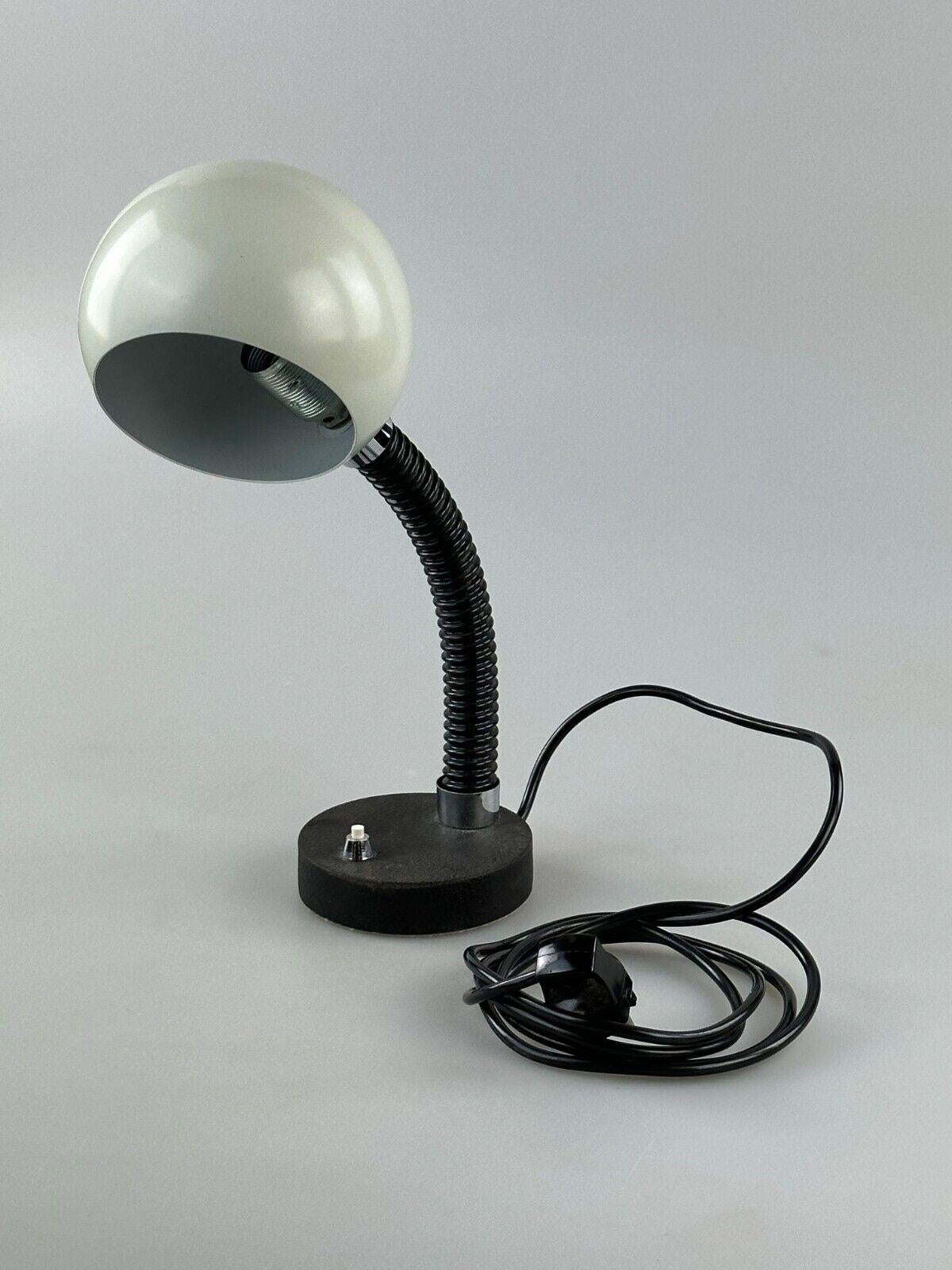 60s 70s table lamp Egon Hillebrand spherical lamp Space Age metal design For Sale 10