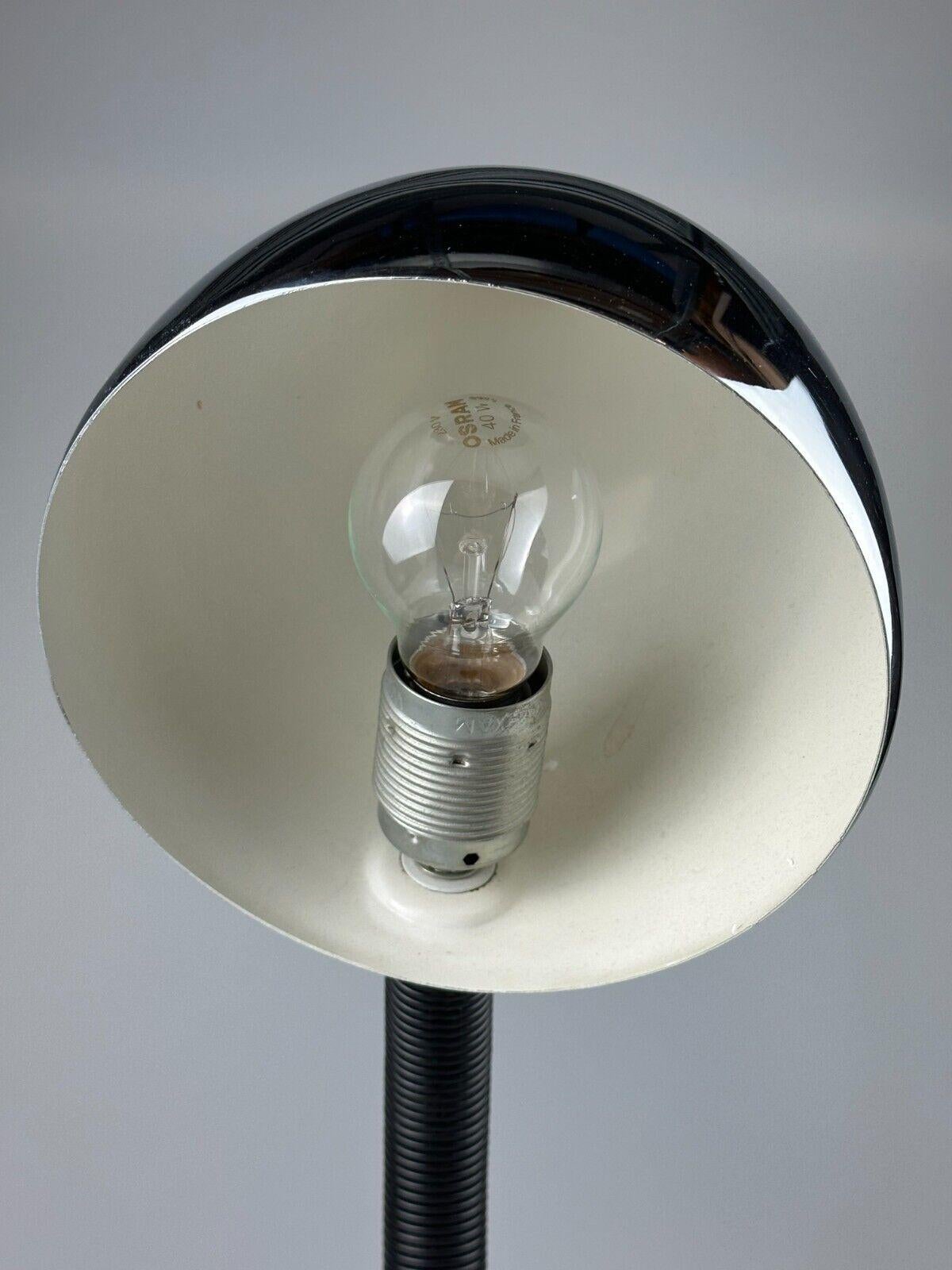 60er 70er Jahre Tischlampe Egon Hillebrand kugelförmige Lampe Space Age Metalldesign im Angebot 11