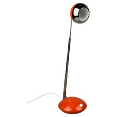 60s 70s lámpara de mesa Eichhoff Werke tipo E 3371 plástico metal Space Age