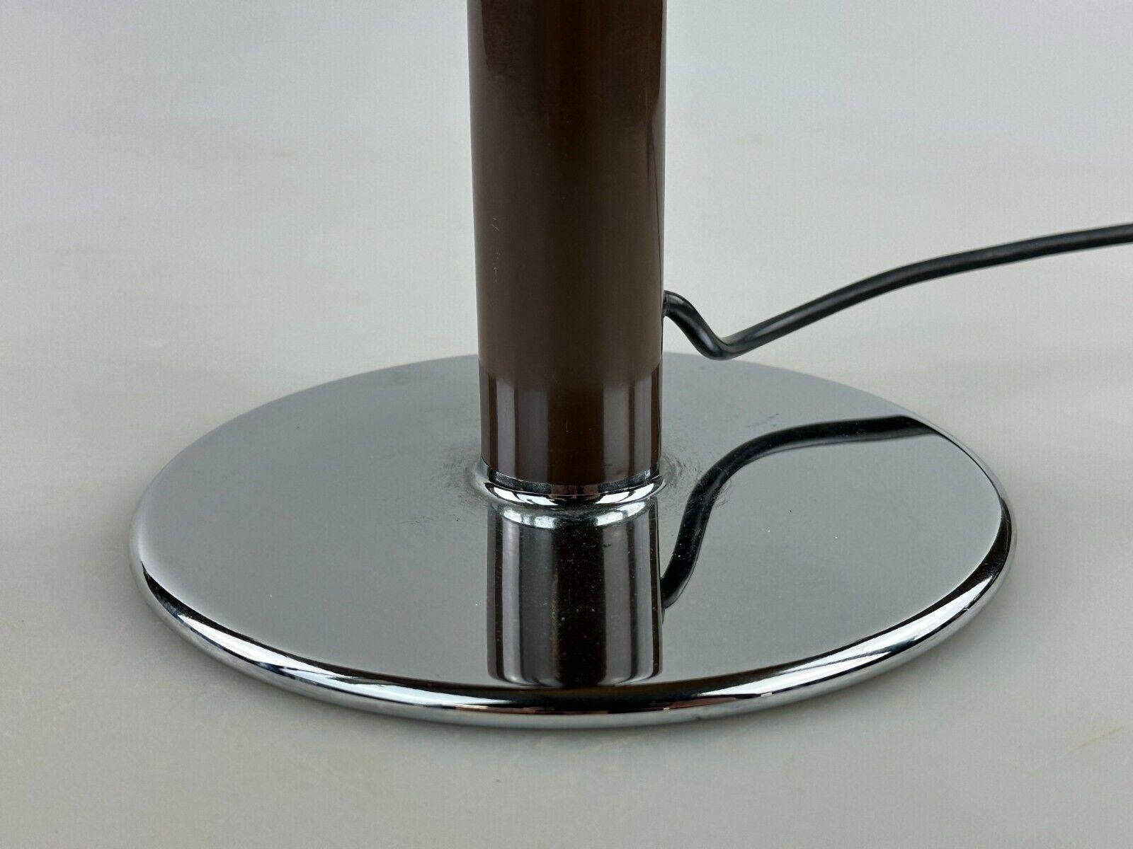 60s 70s table lamp Ingo Maurer Gulp tube lamp chrome metal Space Age In Good Condition For Sale In Neuenkirchen, NI