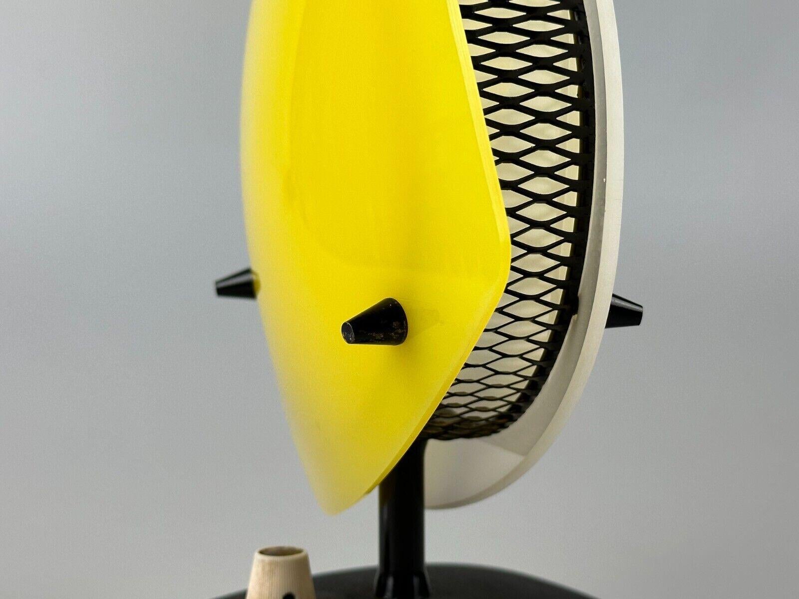 60s 70s table lamp plastic metal Sonnenkind Tele Ambiance France For Sale 5