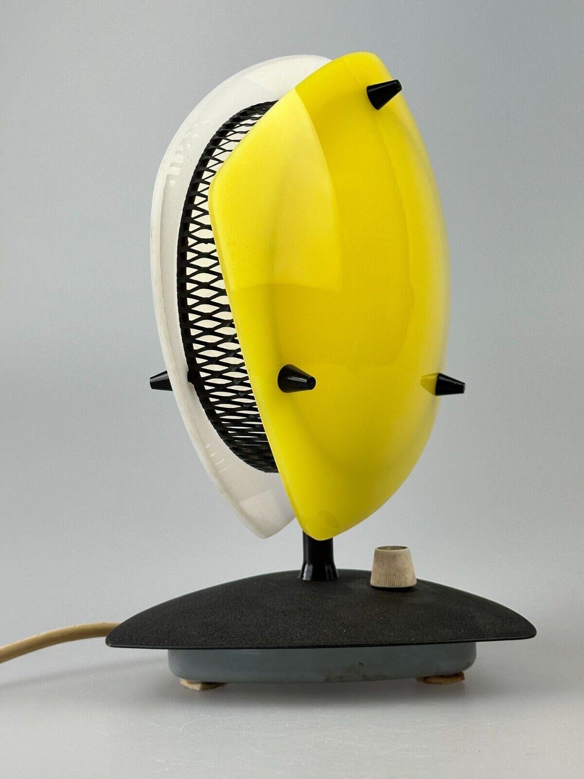 60s 70s table lamp plastic metal Sonnenkind Tele Ambiance France For Sale 11