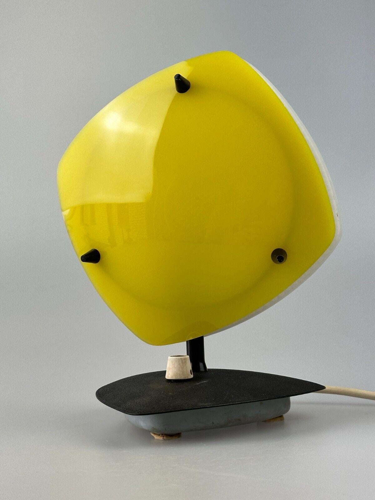 60s 70s table lamp plastic metal Sonnenkind Tele Ambiance France For Sale 1