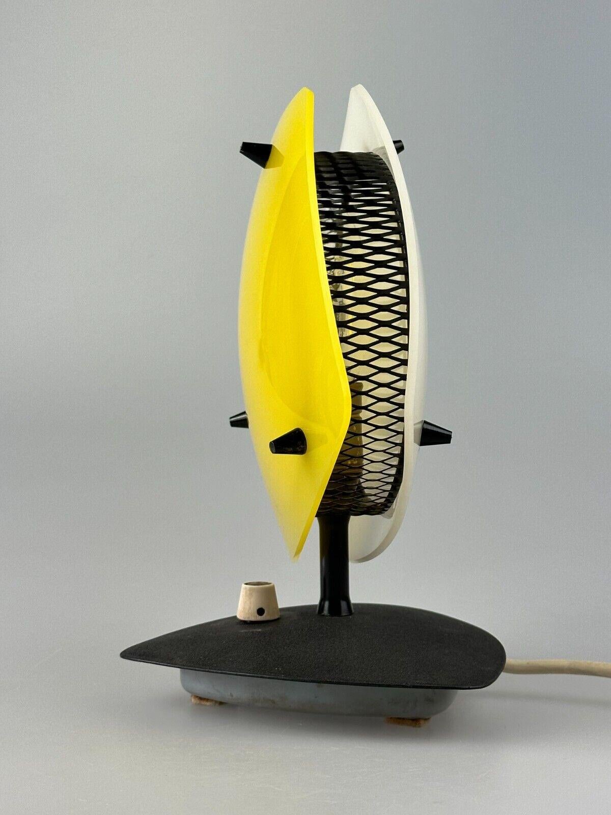60s 70s table lamp plastic metal Sonnenkind Tele Ambiance France For Sale 2