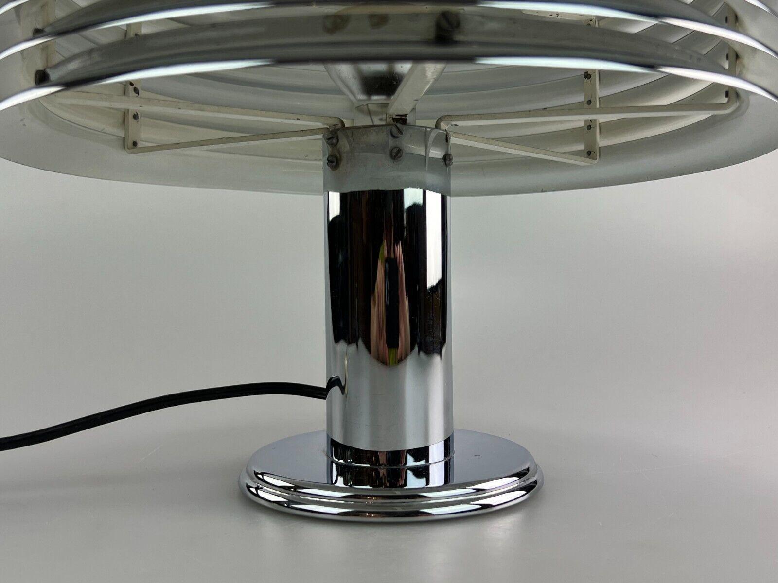 60s 70s Table Lamp Staff Lights Kazuo Motozawa Saturno Chrome Design In Good Condition In Neuenkirchen, NI