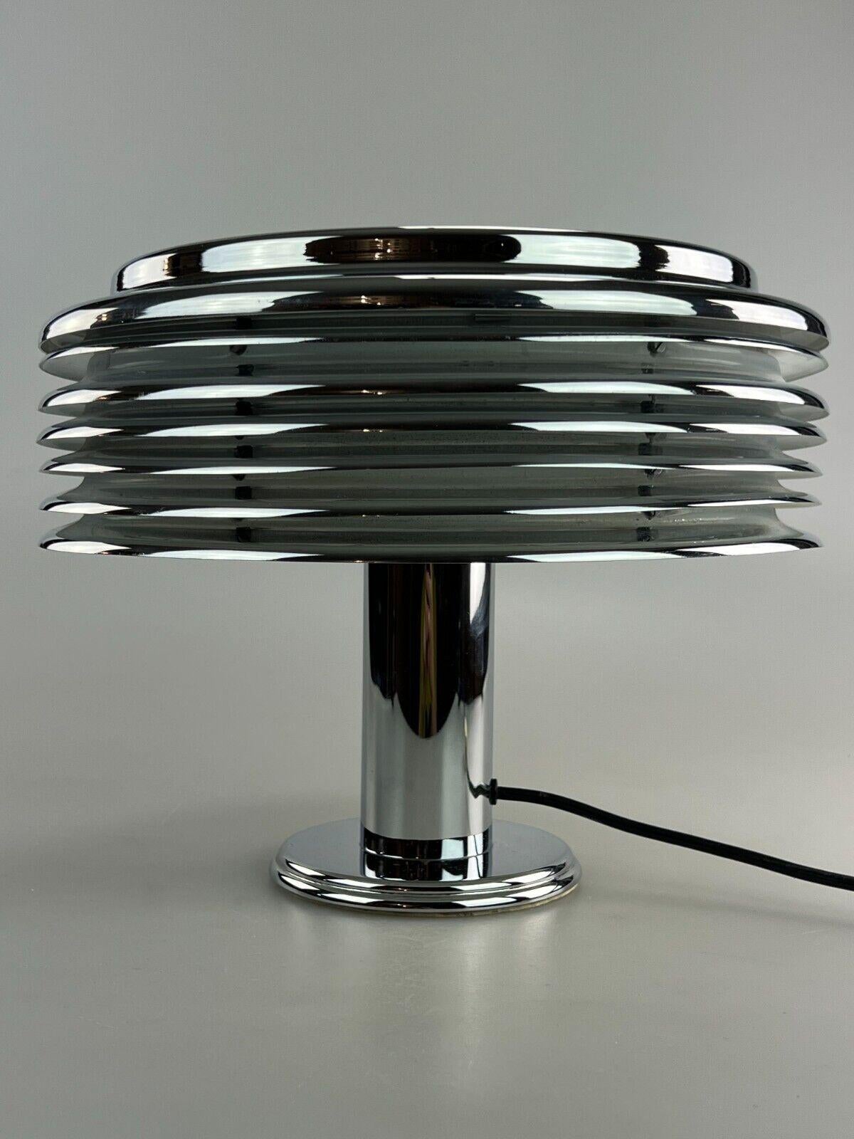 60s 70s Table Lamp Staff Lights Kazuo Motozawa Saturno Chrome Design 3