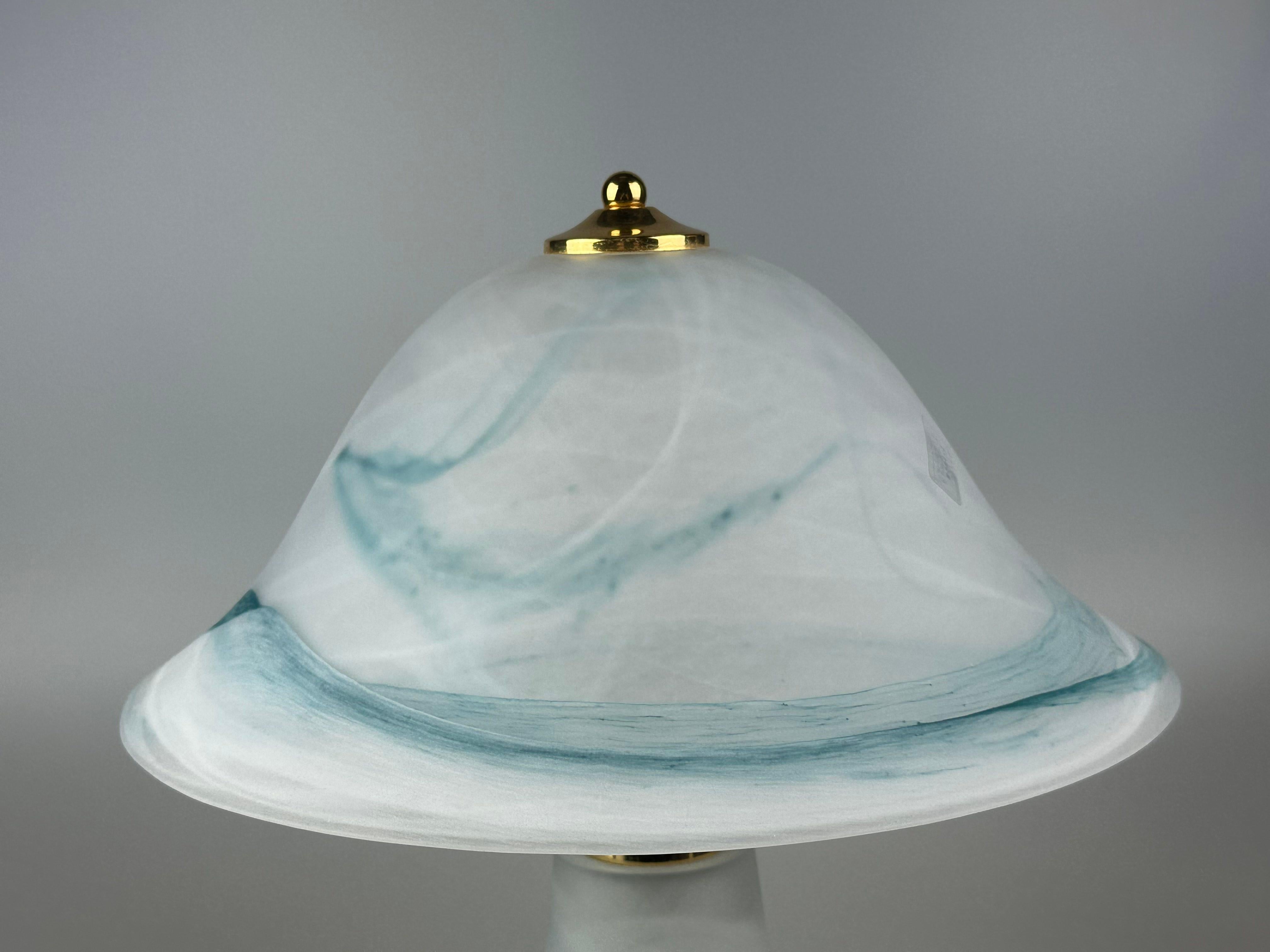 60s 70s lámpara de mesa lámpara de mesa de cristal de Murano Artistica Lampadari Italia en Bueno estado para la venta en Neuenkirchen, NI