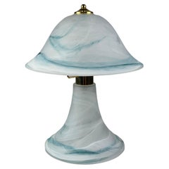 Lampada da tavolo anni '60-'70 Lampada da tavolo in vetro di Murano Artistica Lampadari Italia