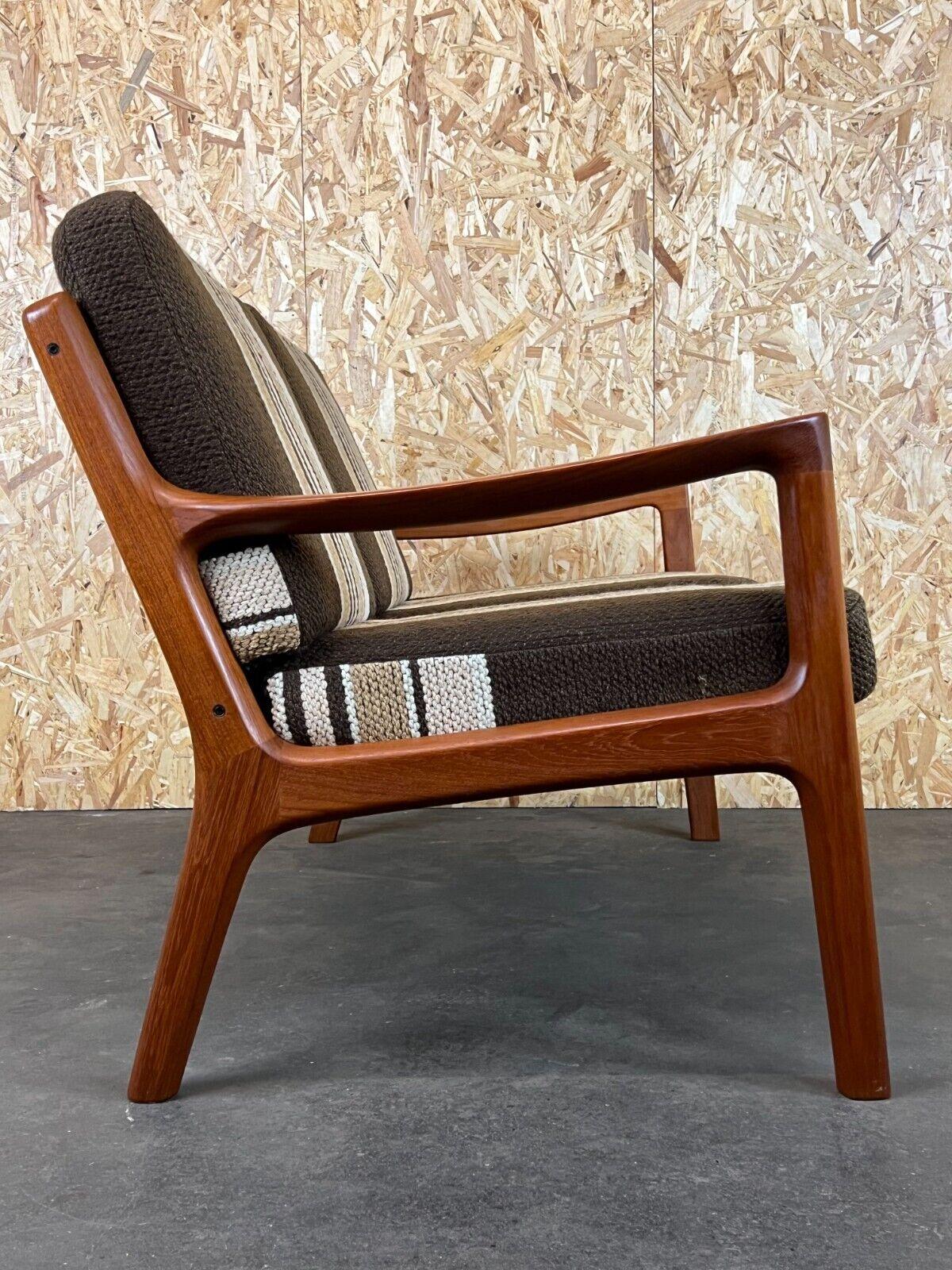 60er 70er Jahre Teakholz-Sofa mit 2 Sitzen Ole Wanscher Cado France & Son Dänisches Design im Angebot 4