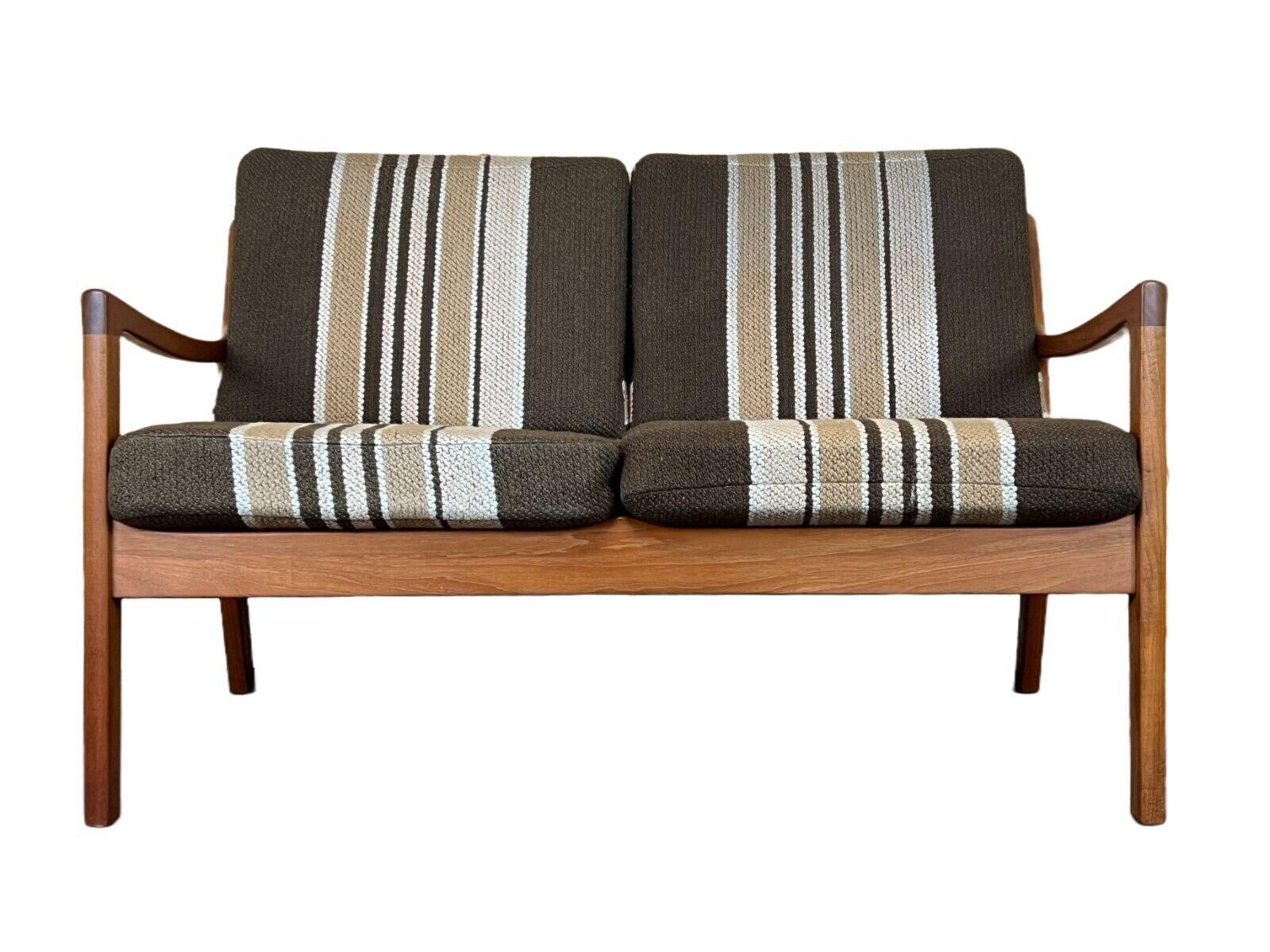1960s-1970s teak 2 seater sofa couch Ole Wanscher Cado France & Son Danish design

Object: 2-seater sofa

Manufacturer: Cado (France & Son)

Condition: Good - vintage

Age: around 1960-1970

Dimensions:

Width = 125cm
Depth =
