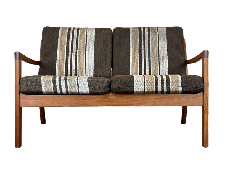60s 70s Teak 2 Seater Sofa Couch Ole Wanscher Cado France and Son Danish  Design For Sale at 1stDibs