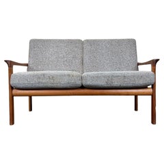 60s 70s Teak 2-Seater Sofa Couch Sven Ellekaer for Comfort Design Denmark