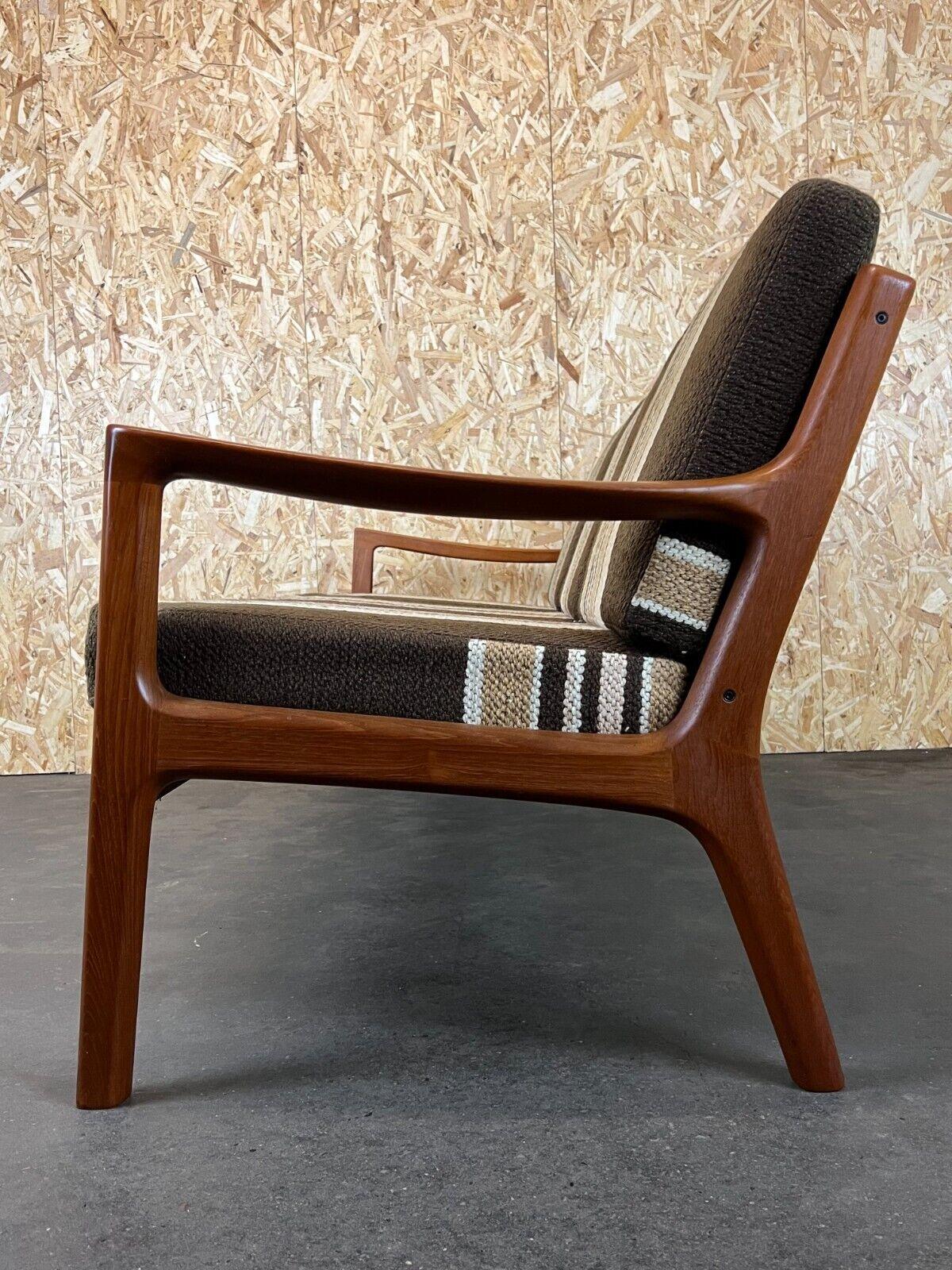 60er 70er Jahre Teakholz 3-sitzige Sofa-Kommode Ole Wanscher Cado France & Sohn Dänisches Design im Angebot 6