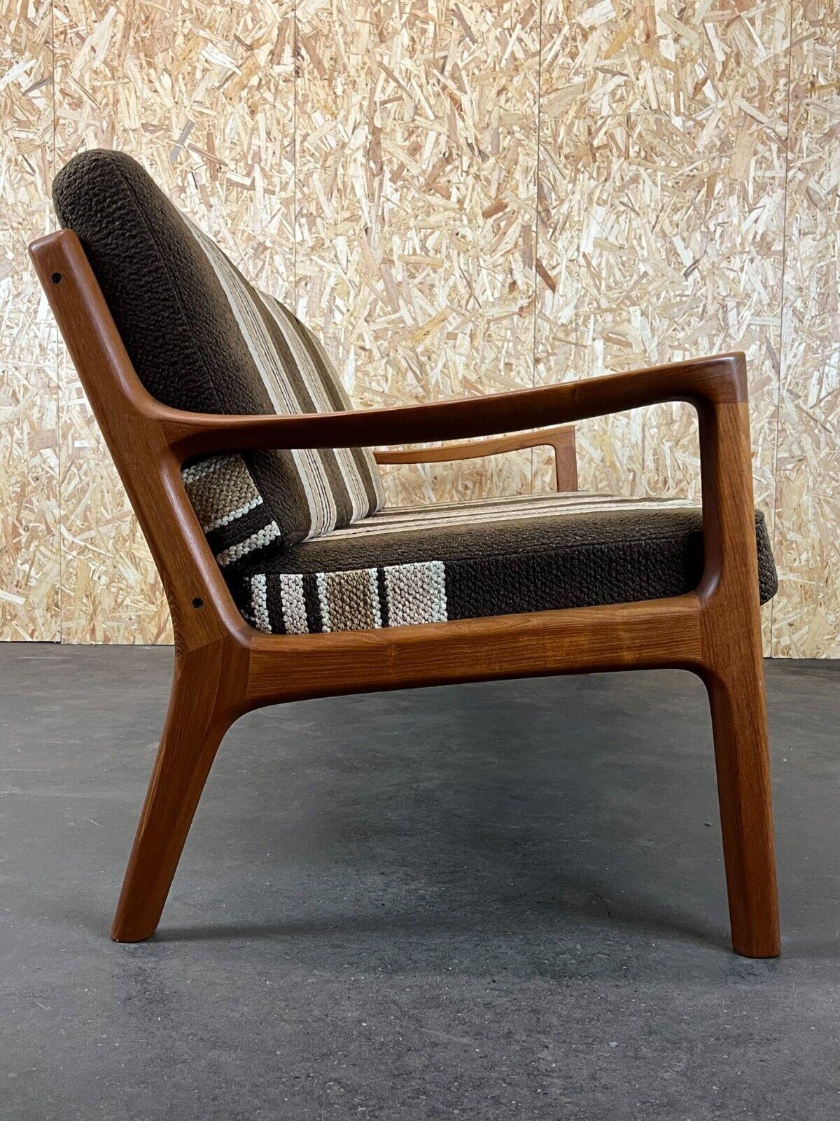 60s 70s Teak 3 Seater Sofa Couch Ole Wanscher Cado France & Son Danish Design For Sale 10