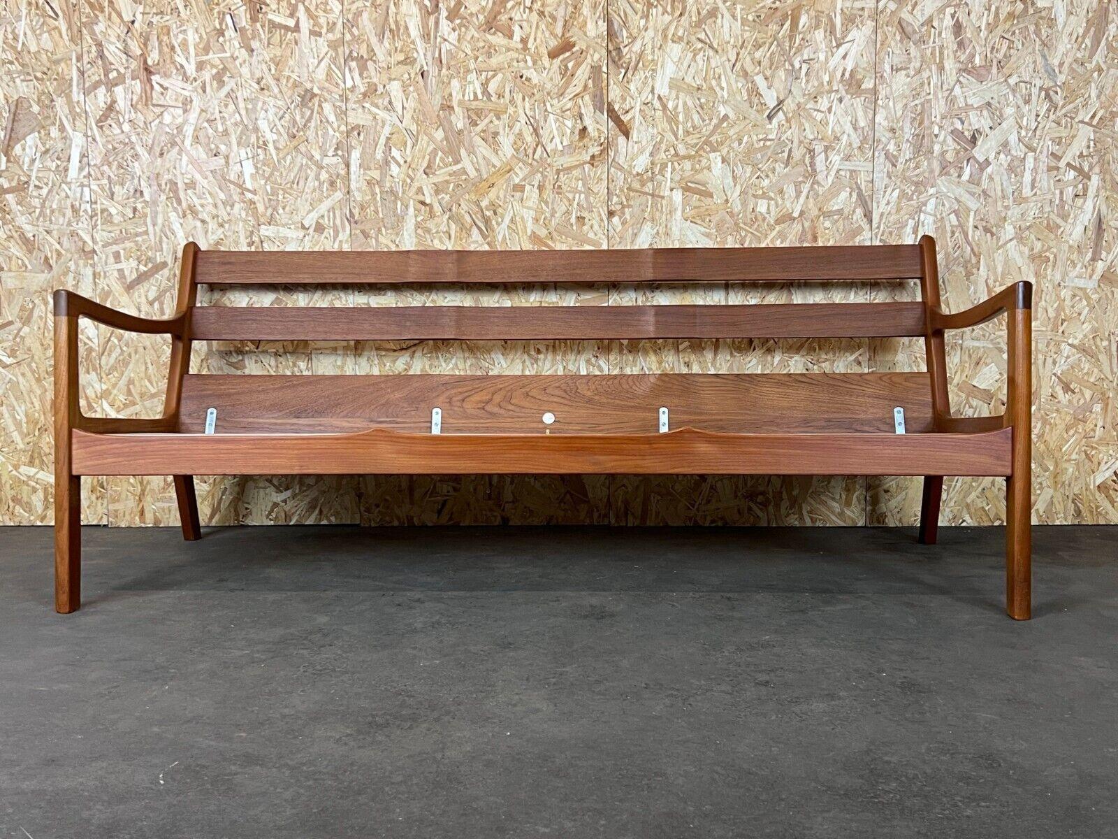 60er 70er Jahre Teakholz 3-sitzige Sofa-Kommode Ole Wanscher Cado France & Sohn Dänisches Design im Angebot 14