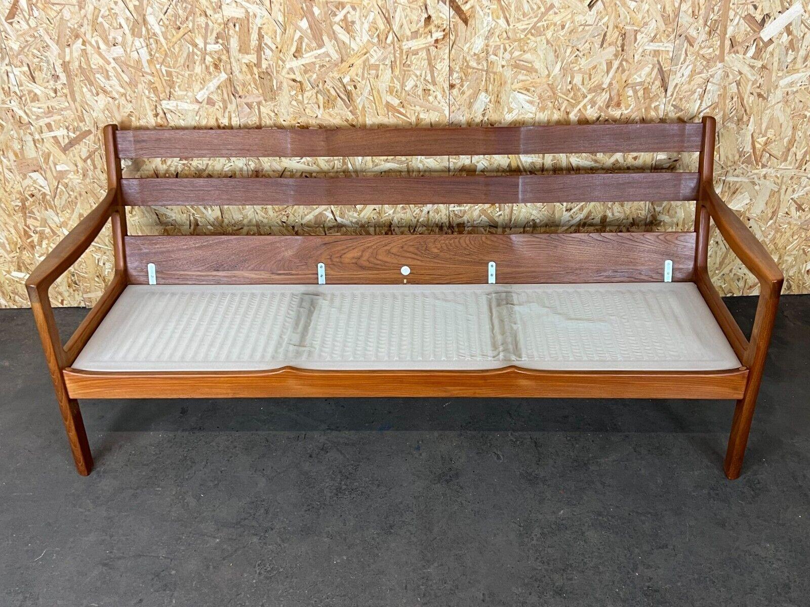60er 70er Jahre Teakholz 3-sitzige Sofa-Kommode Ole Wanscher Cado France & Sohn Dänisches Design im Angebot 15