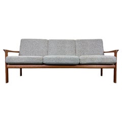60s 70s teak 3-seater sofa couch Sven Ellekaer for comfort design Denmark