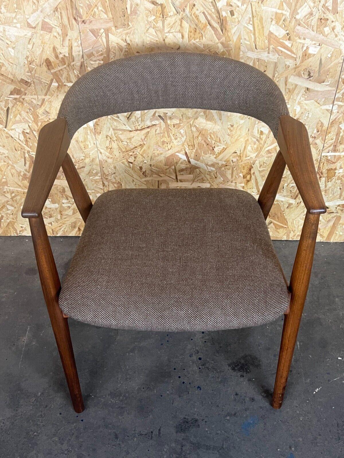 60s 70s Teck Armchair Desk Chair Th. Harlev pour Farstrup Bon état - En vente à Neuenkirchen, NI
