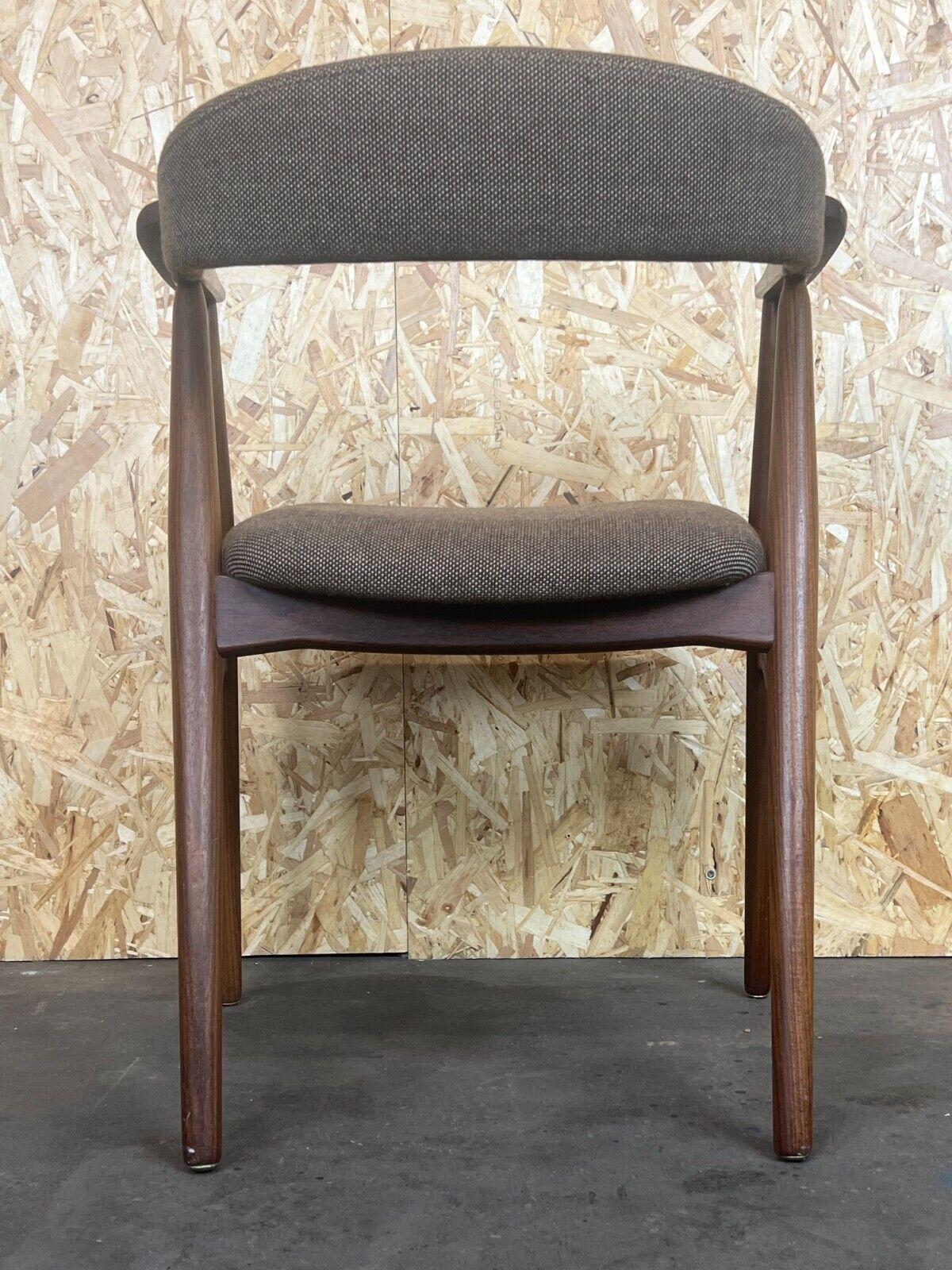 60s 70s Teak Armchair Desk Chair Th. Harlev for Farstrup For Sale 1