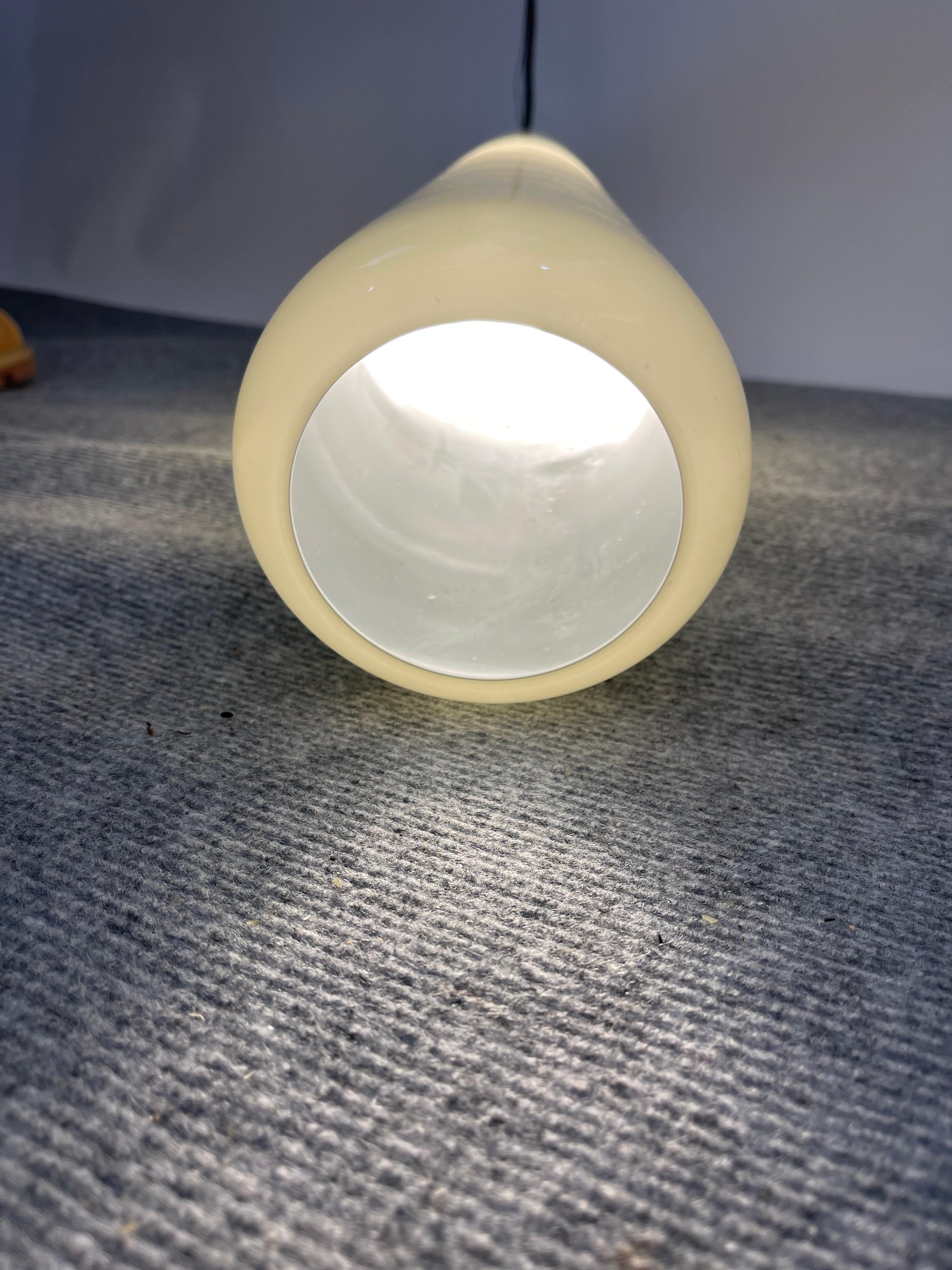 20th Century 60s 70s Teak Ceiling Lamp Pendant Light Uno & Östen Kristiansson Luxus For Sale