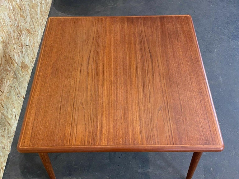 60s 70s Teak Coffee Table Danish Modern Design Denmark 60s For Sale 1